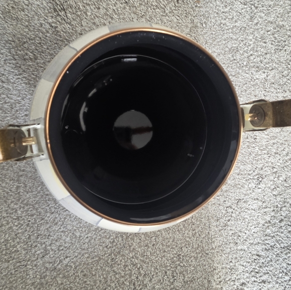 Mackenzie Childs Sterling Check 3 Quart Tea Kettle - Picture 6 of 12